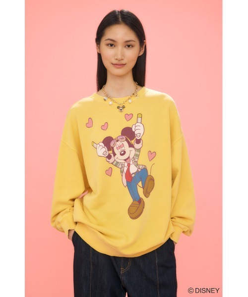 Disney SERIES CREATED by MOUSSY トレーナー スウェット MD