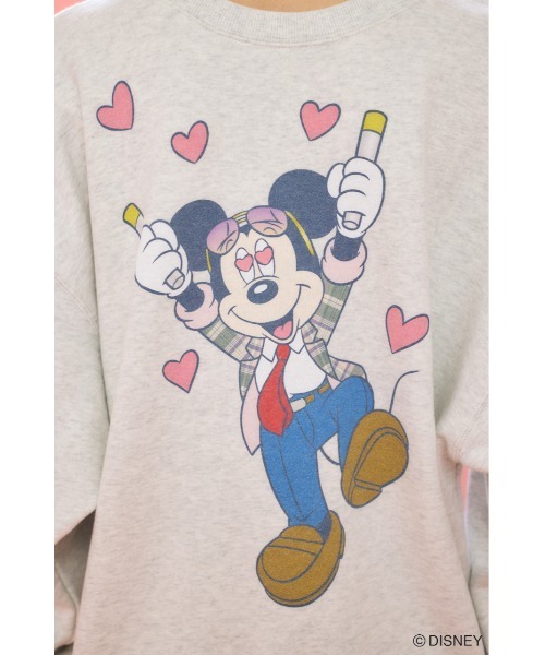 Disney SERIES CREATED by MOUSSY トレーナー スウェット MD