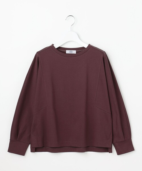 tシャツ ポンチ ボートネック カットソー レディース_13