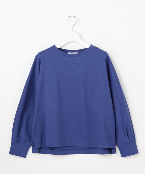 tシャツ ポンチ ボートネック カットソー レディース_15