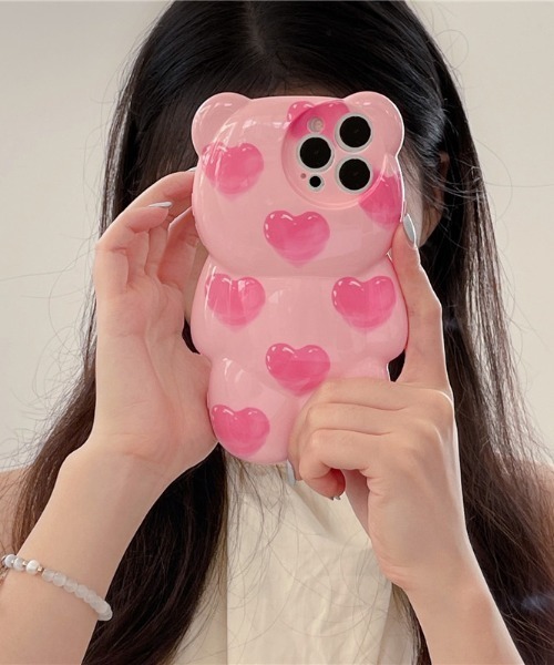 正規品urbansophistication iphone13ケース テディベア ☆UrbanSophistication☆The PUFFER CASE☆Teddy Bear (Urban