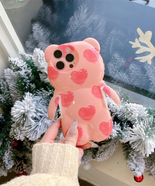 正規品urbansophistication iphone13ケース テディベア THE PUFFER CASE (TEDDY BEAR) – UNiCASE