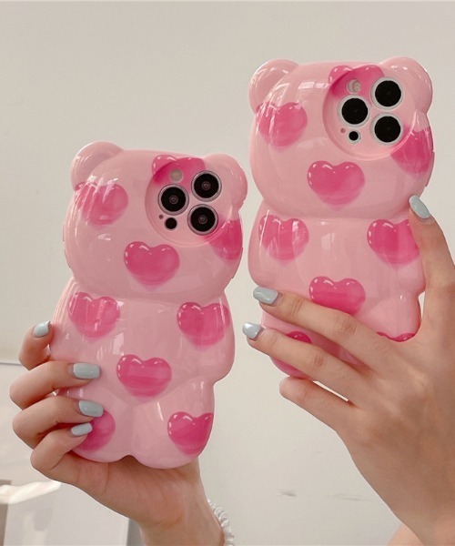 正規品urbansophistication iphone13ケース テディベア THE PUFFER CASE (TEDDY BEAR) – UNiCASE