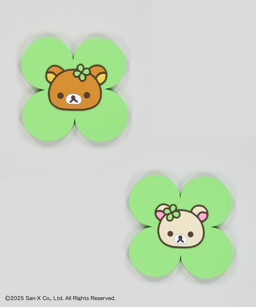 SPINNS（スピンズ） コンパクトミラー 「リラックマ」シリコンミラー