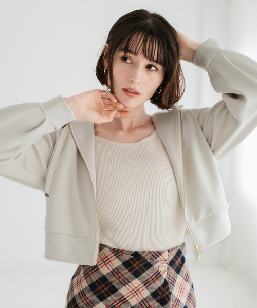 ぷりっつです31 Sons de mode♥ポンチショートZipパーカー♥ 31 Sons de mode（トランテアン ソン ドゥ モード）の「ポンチショート