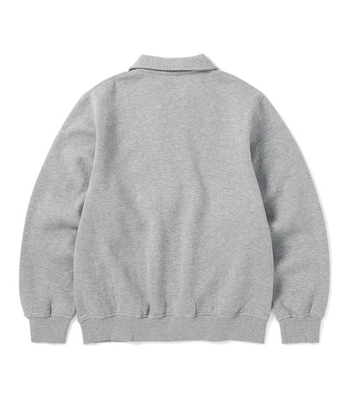 14日まで値下⭐︎IENA A.P.C. 別注 スウェットシャツ グレー 品番： CR145 】 男女兼用 ニットシャツ 介護士 吸汗 速乾 軽量 胸