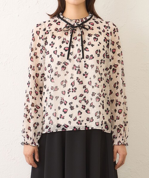 TO BE CHIC♡リボンカットソー TO BE CHIC（トゥー ビー シック） tシャツ リボンモチーフファンシー