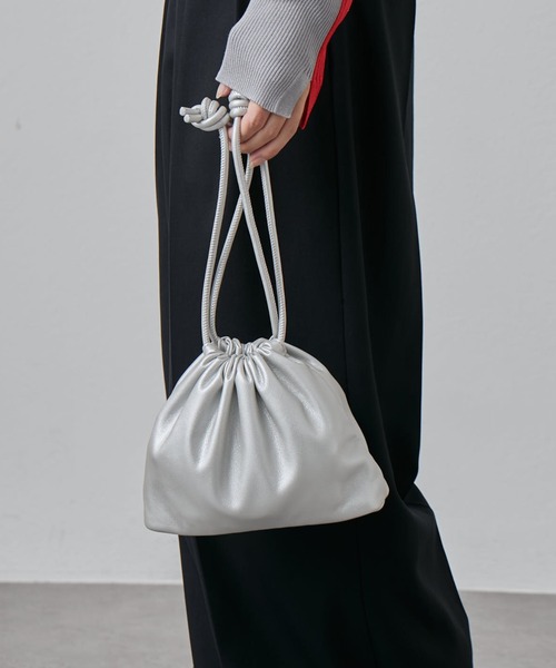 M.U.Ｌ.新品未使用チェーンショルダーバッグ Lui's（ルイス） ショルダーバッグ バッグ 3WAY巾着チェーンバッグ