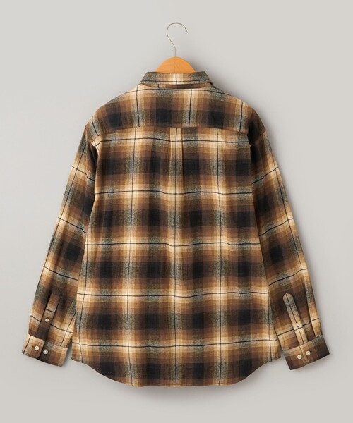 coen（コーエン） シャツ USA COTTONソフトフランネルシャツ（チェック