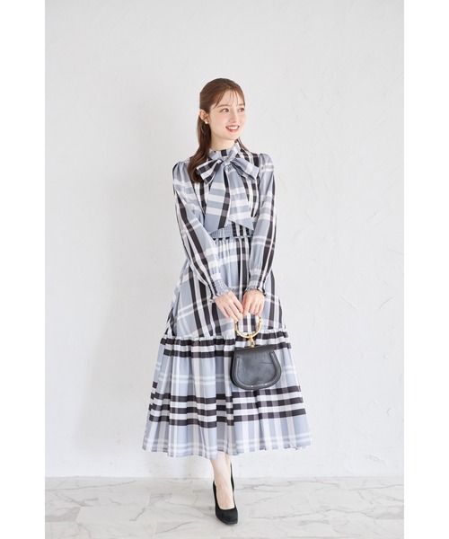tocco closet（トッコ クローゼット） ワンピース ビックボウタイ