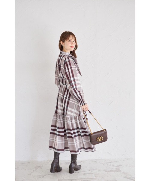 tocco closet（トッコ クローゼット） ワンピース ビックボウタイ