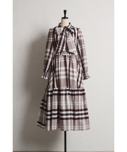 tocco closet（トッコ クローゼット） ワンピース ビックボウタイ
