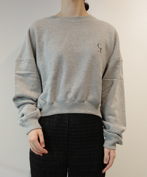 CLANE（クラネ） トレーナー スウェット CLANE LOGO SHORT SWEAT TOPS