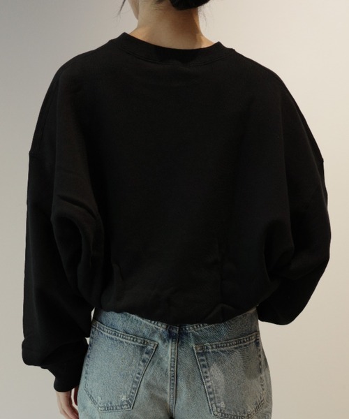 CLANE（クラネ） トレーナー スウェット CLANE LOGO SHORT SWEAT TOPS