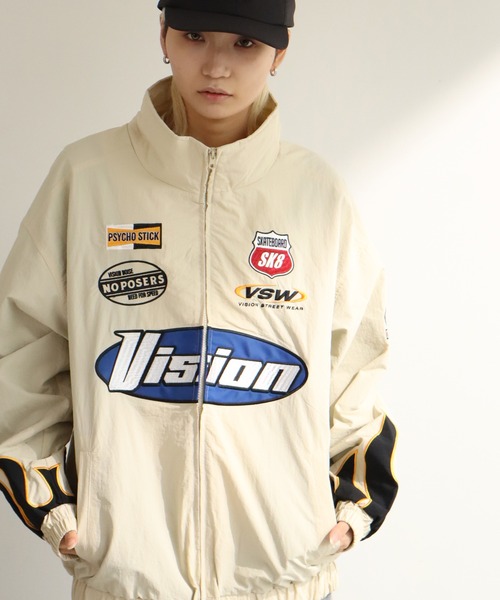 BTS ジョングク着】VISION ナイロンジャケット VISION STREET WEAR 