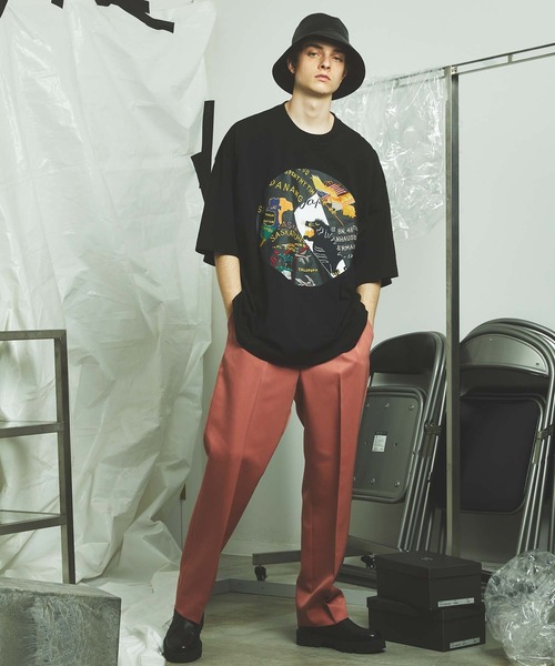 「MAISON SPECIAL」 半袖Tシャツ 2 オフホワイト メンズ_画像2