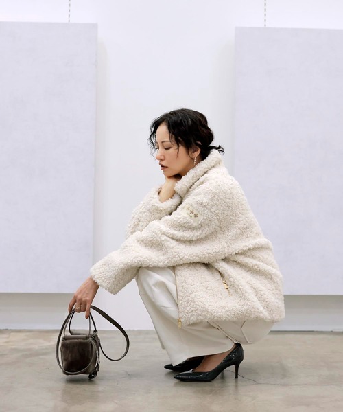 MARCO MASI ショルダーバッグ バッグ miniキューブムートンバッグ  