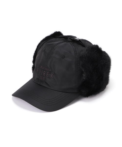 AVIREX（アヴィレックス） キャップ 帽子 「直営店限定」NYLON×FUR