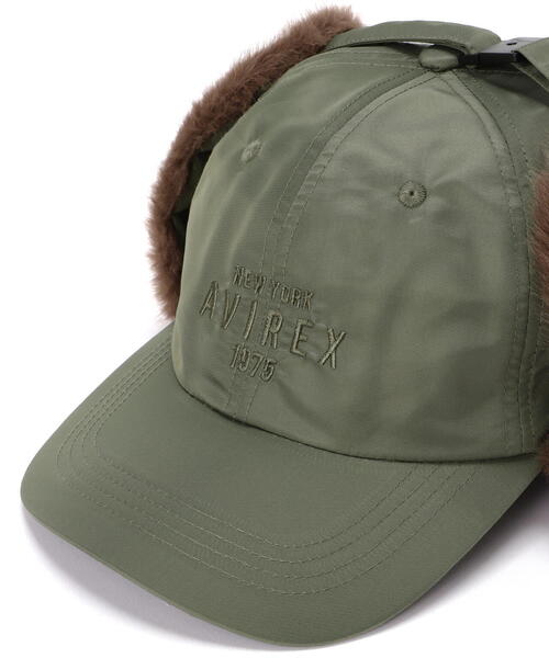 AVIREX（アヴィレックス） キャップ 帽子 「直営店限定」NYLON×FUR