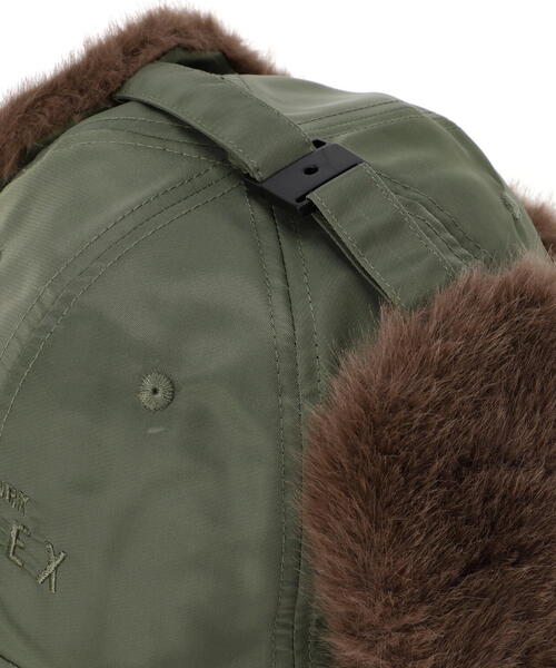 AVIREX（アヴィレックス） キャップ 帽子 「直営店限定」NYLON×FUR