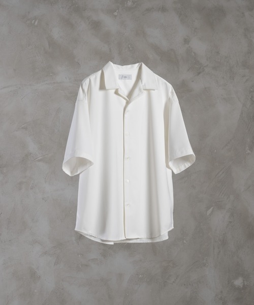 「ADRER」 半袖シャツ SMALL ブラック×レッド メンズ_画像8