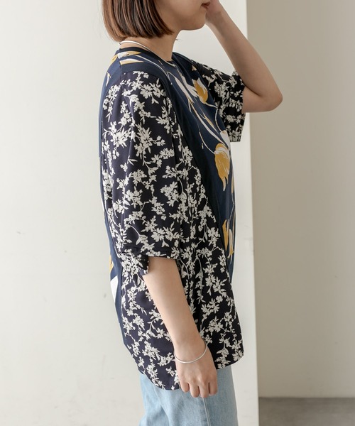 「ear PAPILLONNER」 「SUM1 STYLE」半袖カットソー FREE グリーン レディースの画像
