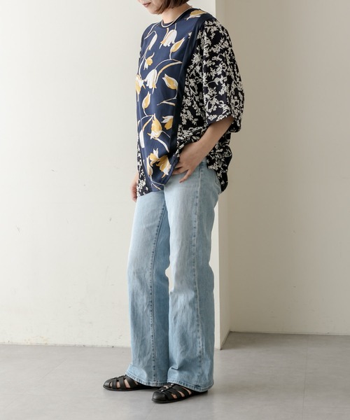 「ear PAPILLONNER」 「SUM1 STYLE」半袖カットソー FREE グリーン レディースの画像