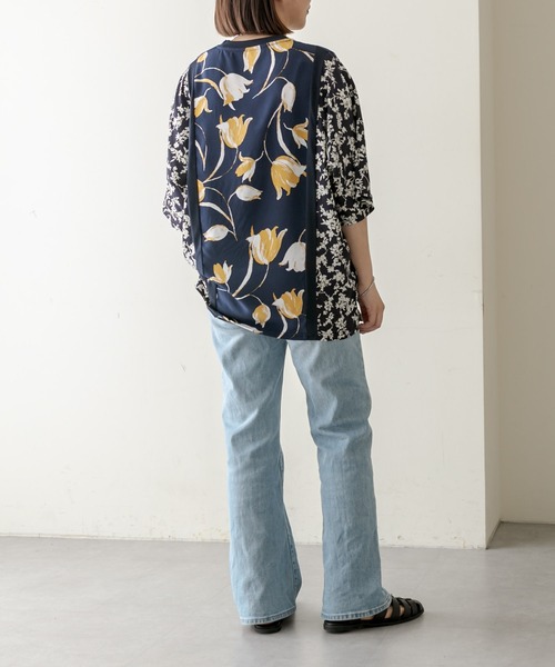 「ear PAPILLONNER」 「SUM1 STYLE」半袖カットソー FREE グリーン レディースの画像