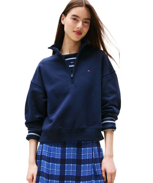 TOMMY JEANS（トミー・ジーンズ） トレーナー スウェット ボクシィー