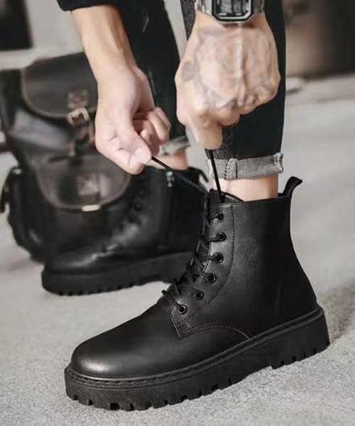 CALIFORNIA OUTFITTERS ブーツ 10D55-MZ タンクソール レースアップ