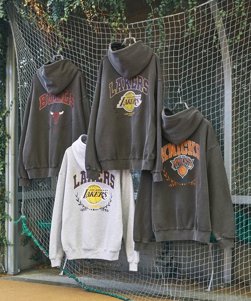 NBA / パーカー/L/コットン/BLK/FR-NBA-23AW-207// NBA プルオーバーパーカー L ブラック メンズ : ZOZOTOWN Yahoo!店