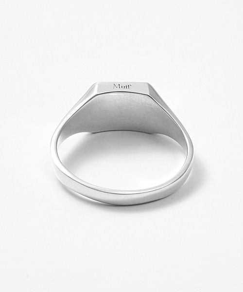 指輪 リング Muff マフ / シルバー925オニキスシグネットリング R4A