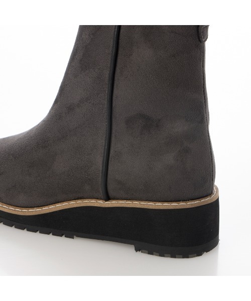 「carino」 ショートブーツ M ブラック系その他6 レディース_画像9