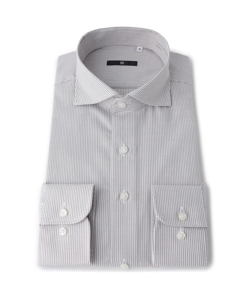 GW期間値下げ中| SUIT SELECT スーツセット+ 新品長袖シャツ L SUIT SELECT フォーマル シャツ 長袖 「形態安定」「長袖」「BLACK