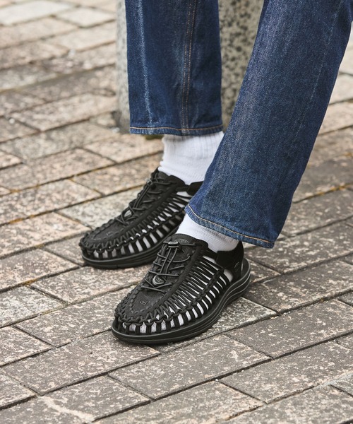 KEEN（キーン） サンダル 8 ブラック メンズ : ZOZOTOWN Yahoo!店