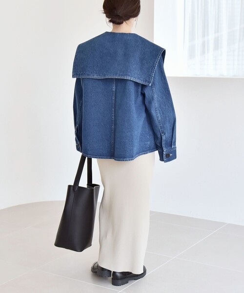 quaranciel デニムジャケット gジャン quaranciel:「洗濯機可能