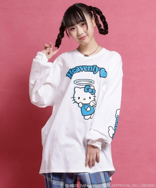 Hello Kitty Heavenly Milk 長袖Tシャツ MILK（ミルク） tシャツ Heavenly Kitty L.S. Tシャツ レディース