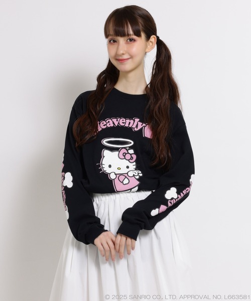 Hello Kitty Heavenly Milk 長袖Tシャツ MILK（ミルク） tシャツ Heavenly Kitty L.S. Tシャツ レディース