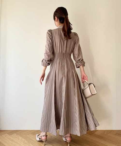 「DEICY」 長袖ワンピース 1 モカ レディース_画像2