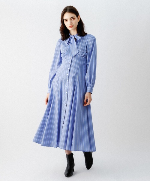 「DEICY」 長袖ワンピース 1 モカ レディース_画像6