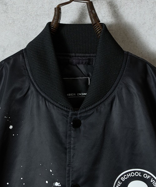 NUMBER (N)INE（ナンバーナイン） スタジャン HAND PAINTED NYLON