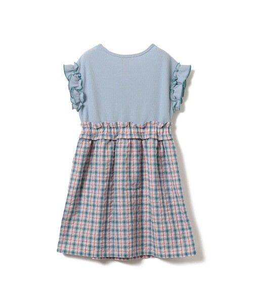 BEAMS mini（ビームス ミニ） ワンピース ワッフル 切り替え