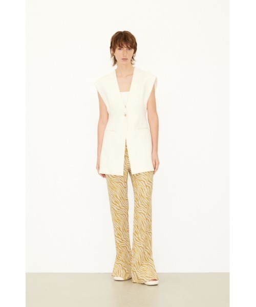 「THROW by SLY」 ベスト FREE オフホワイト レディース_画像7