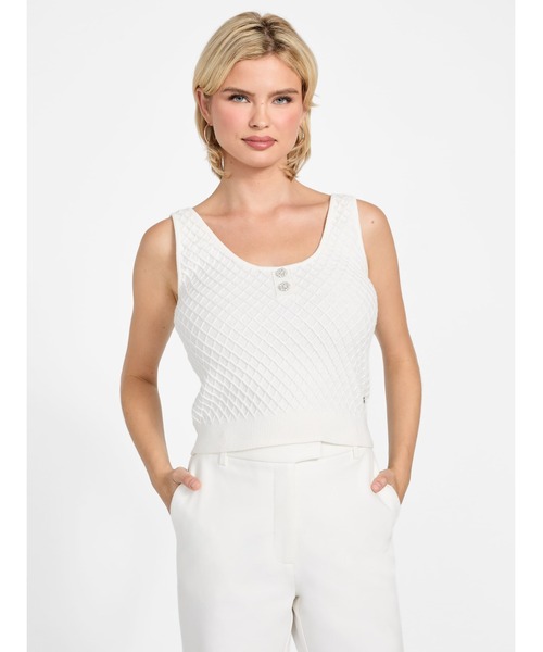 GUESS（ゲス） タンクトップ ノースリーブ SL Lylah Tank Top Sweater