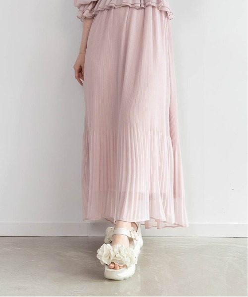 「RANDA」 フラットサンダル M ブルー レディース_画像8