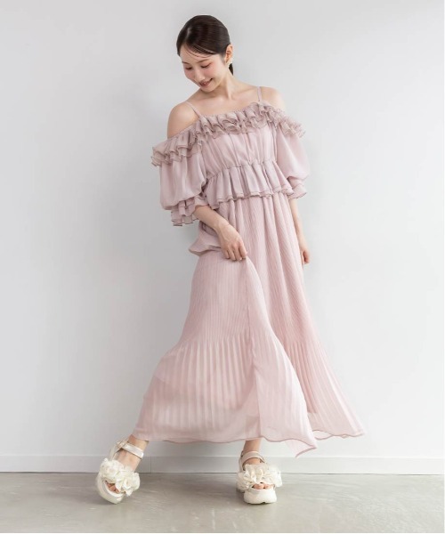 「RANDA」 フラットサンダル M ブルー レディース_画像9