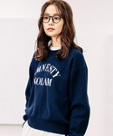 「GLOBAL WORK」 長袖ニット MED...の詳細画像1