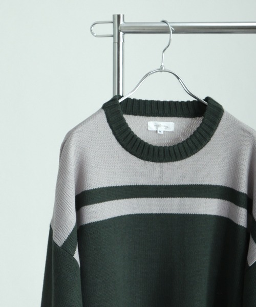 「Nilway」 長袖ニット MEDIUM ブラック メンズ_画像3