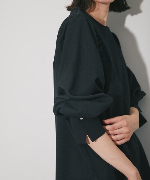 「SMILE ORCHID」 長袖ブラウス M オフホワイト レディース_画像2