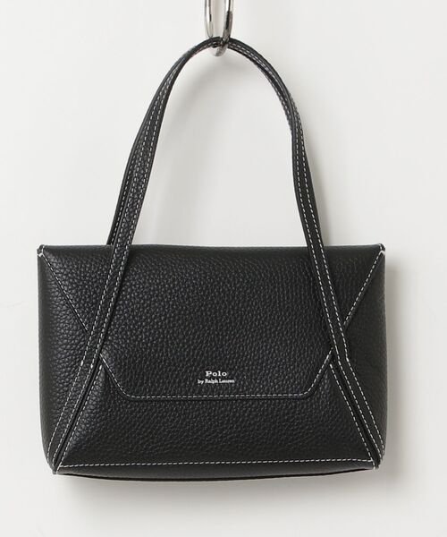 Lauren Ralph 新品★未使用　POLO ブラック Play Polo ハンドバッグ LAUREN（ポロ・ラルフローレン） RALPH POLO バッグ バッグ